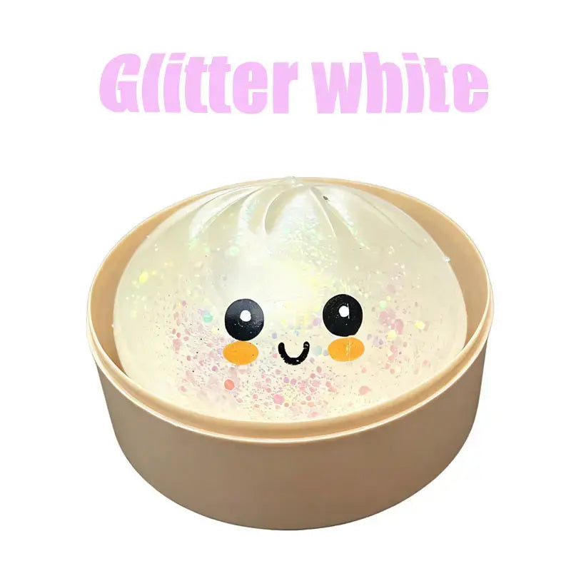 ๐ Sparkling Halloween Ghost Squeeze Toy | Soft Stress-Relief Toy | Portable Hand-Held Stress Reliever