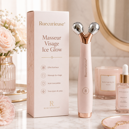 Ruecurieuse® Masseur Visage Ice Glow