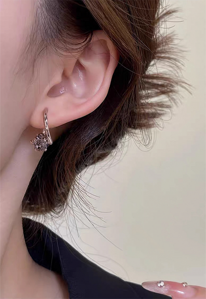 (DERNIER JOUR – SOLDES 80% 🔥) 👩‍⚕️🎉 CZTICLE® Lymphvity MagneTherapy Boucles d’Oreilles en Germanium  ✨ 1 utilisation par jour · Changements visibles en 7 jours