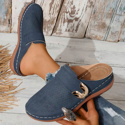 🏆 Confort toute la journée 👣 Mocassins compensés en cuir – faciles à enfiler et confortables ⏳ 𝐃𝐄𝐑𝐍𝐈𝐄𝐑 𝐉𝐎𝐔𝐑 : −𝟖𝟎 %