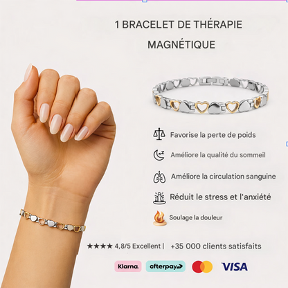 🇫🇷 CZTICLE® Bracelet Magnétique Bien-Être ✨Relaxation · Meilleur Sommeil · Équilibre Intérieur