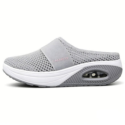 🔥 DERNIER JOUR – JUSQU’À -80 % ✨ BQODQO® Chaussures de Marche Orthopédiques à Enfilage Facile avec Coussin d’Air – Soutien de la Voûte Plantaire pour Femmes