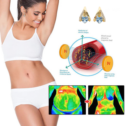 ✨ DERNIER JOUR SOLDES -80% 🔥 CZTICLE® Lymphvity MagneTherapy Boucles d’Oreilles en Germanium 💎 1 utilisation par jour · Changements visibles en 7 jours