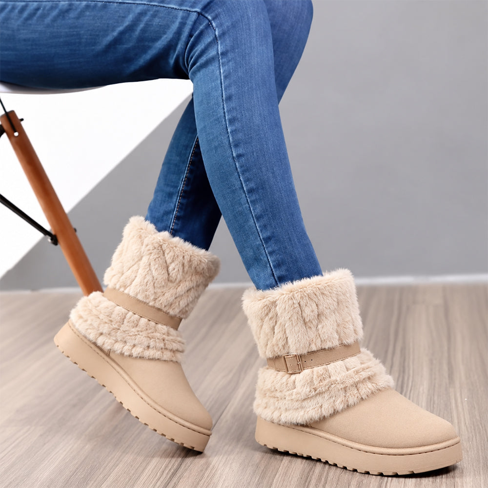 🔥LETZTER TAG: 80 % RABATT |Bequeme orthopädische Winter‑Stiefeletten | Wasserdicht & rutschfest für kalte Tage