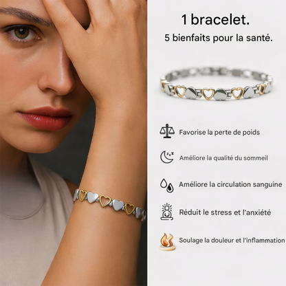 🇫🇷 CZTICLE® Bracelet Magnétique Bien-Être ✨Relaxation · Meilleur Sommeil · Équilibre Intérieur