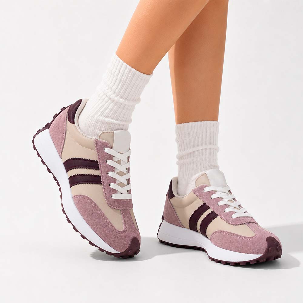 🏆 Meilleure Vente 2026 – Baskets Rétro Premium Femme – Légères, Confortables & Élégantes ☁️👟