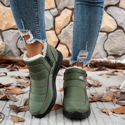 🔥LETZTER TAG: 80 % RABATT | Zeitlich begrenzte Aktion: Warme Damen‑Schneestiefel – wasserdicht mit Pelzfutter