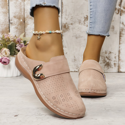 🏆 Confort toute la journée 👣 Mocassins compensés en cuir – faciles à enfiler et confortables ⏳ 𝐃𝐄𝐑𝐍𝐈𝐄𝐑 𝐉𝐎𝐔𝐑 : −𝟖𝟎 %
