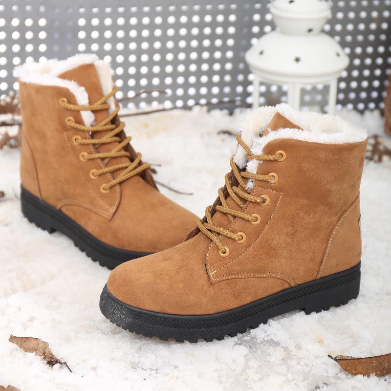 🔥Last Day Promotion 50% OFF - Women's Fleece Lined Snow Boots