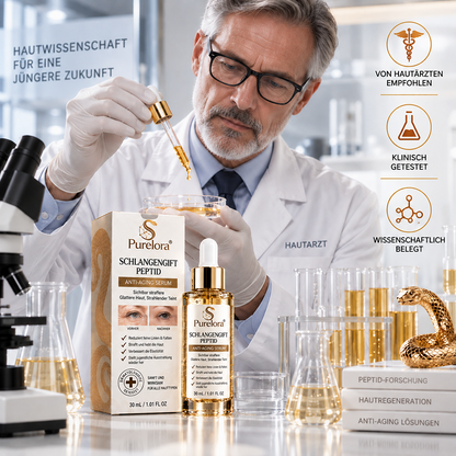 Purelora® Snake Venom Peptide Renewal Serum – Firming, Fine Lines & Visible Marks Care