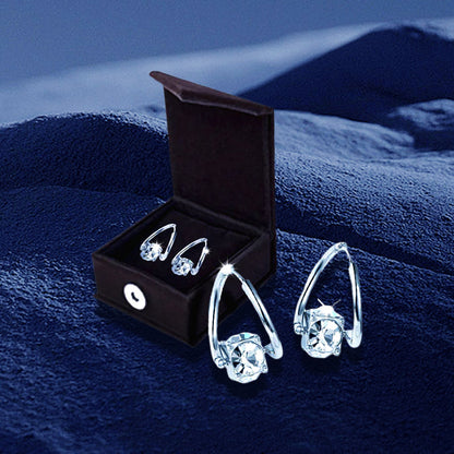 (DERNIER JOUR – SOLDES 80% 🔥) 👩‍⚕️🎉 CZTICLE® Lymphvity MagneTherapy Boucles d’Oreilles en Germanium  ✨ 1 utilisation par jour · Changements visibles en 7 jours