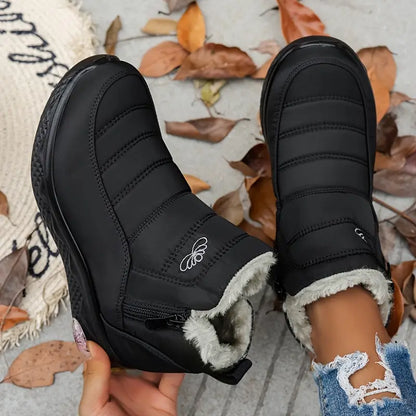 🔥LETZTER TAG: 80 % RABATT | Zeitlich begrenzte Aktion: Warme Damen‑Schneestiefel – wasserdicht mit Pelzfutter