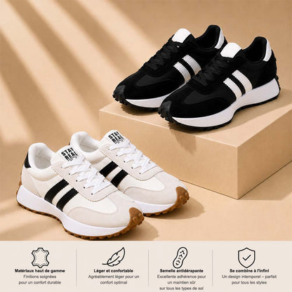 🏆 Meilleure Vente 2026 – Baskets Rétro Premium Femme – Légères, Confortables & Élégantes ☁️👟