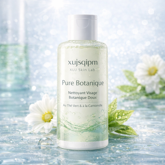 Pure Botanique Gentle Botanical Facial Cleanser with Green Tea & Chamomile for Sensitive Skin