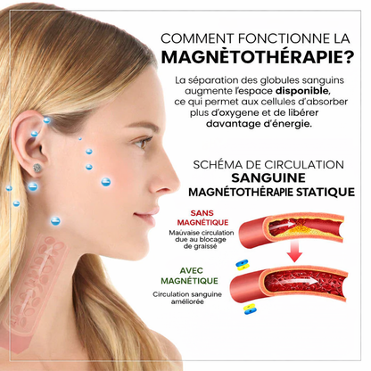 ✨ DERNIER JOUR – SOLDES 80%💎 Czticle® Histone Magnetology Lymphvity Boucles d’Oreilles en Germanium