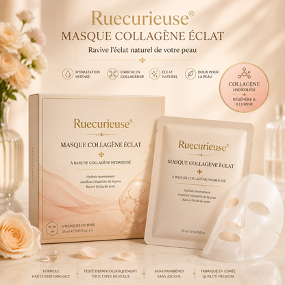Ruecurieuse® Masque Collagène Éclat