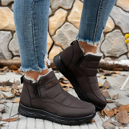 🔥LETZTER TAG: 80 % RABATT | Zeitlich begrenzte Aktion: Warme Damen‑Schneestiefel – wasserdicht mit Pelzfutter