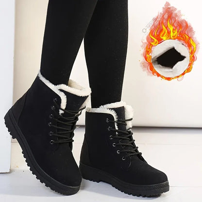 🔥Last Day Promotion 50% OFF - Women's Fleece Lined Snow Boots