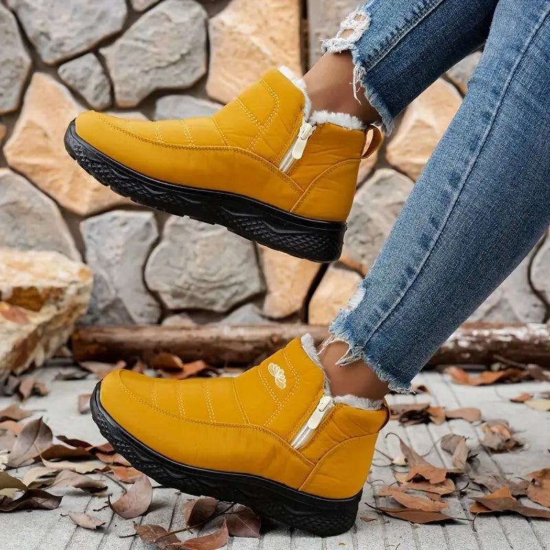 🔥LETZTER TAG: 80 % RABATT | Zeitlich begrenzte Aktion: Warme Damen‑Schneestiefel – wasserdicht mit Pelzfutter