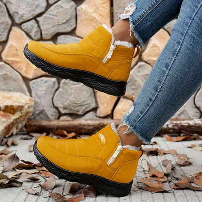 🔥LETZTER TAG: 80 % RABATT | Zeitlich begrenzte Aktion: Warme Damen‑Schneestiefel – wasserdicht mit Pelzfutter