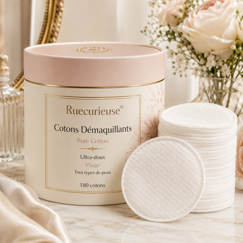 Ruecurieuse® Cotons Démaquillants Pure Cotton