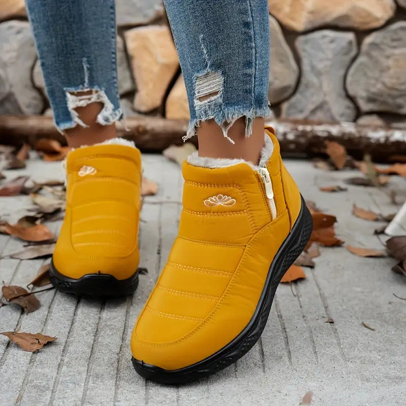 🔥LETZTER TAG: 80 % RABATT | Zeitlich begrenzte Aktion: Warme Damen‑Schneestiefel – wasserdicht mit Pelzfutter