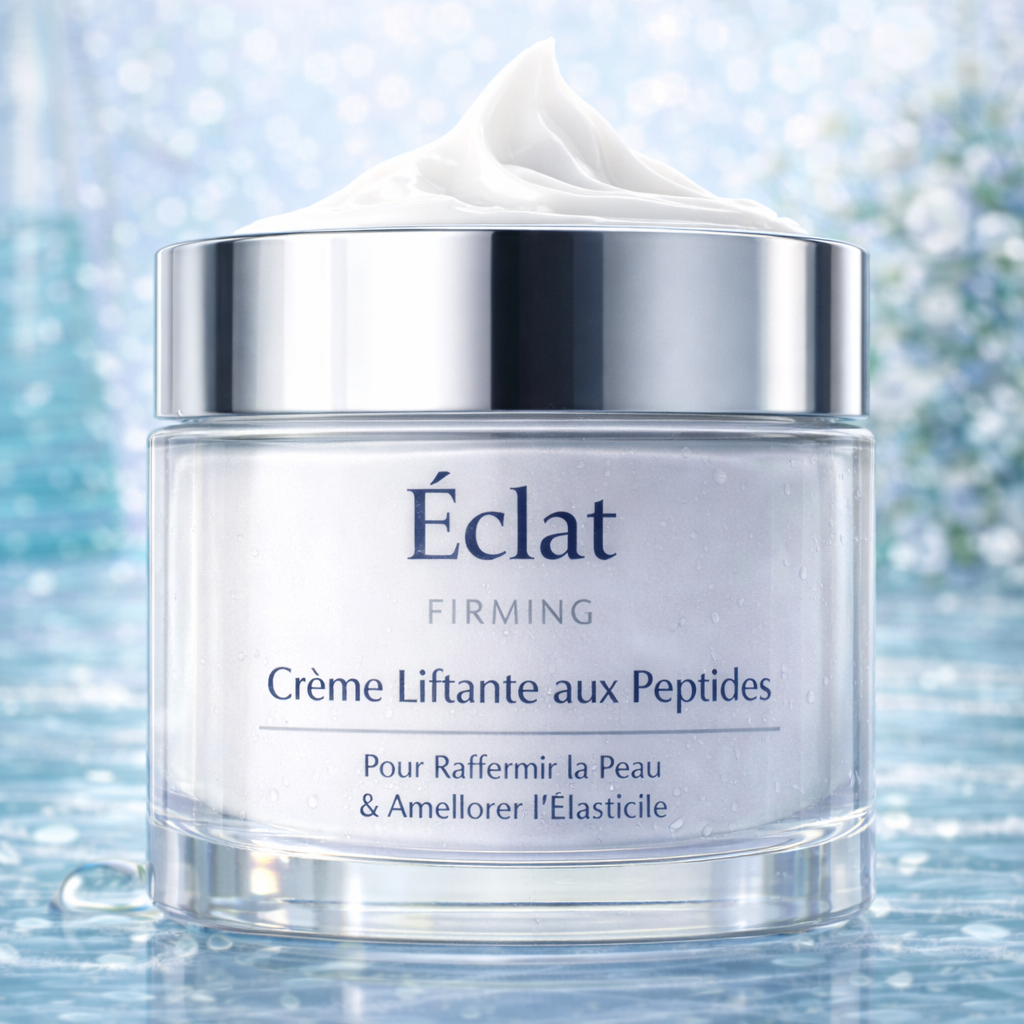 Éclat Firming Peptide Lifting Cream for Elasticity Boost & Anti-Aging Care