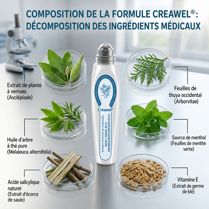🏆 Boutique Officielle | ✅💎 Creawel® Effaceur de Marques & Imperfections en 7 Jours ✨ (Roll-On Sans Douleur, Sans Cicatrices)
