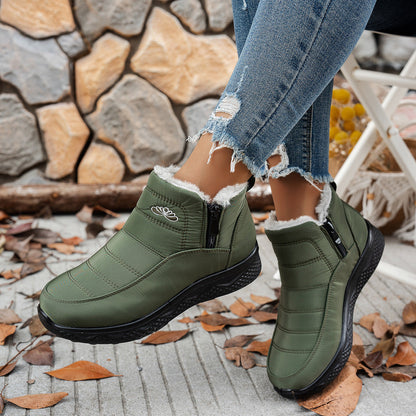 🔥LETZTER TAG: 80 % RABATT | Zeitlich begrenzte Aktion: Warme Damen‑Schneestiefel – wasserdicht mit Pelzfutter