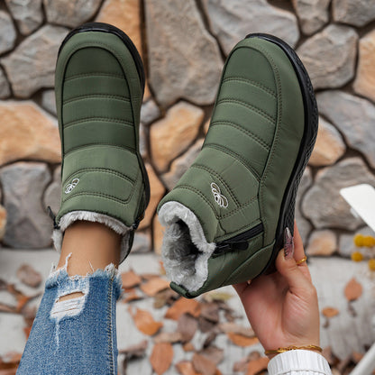 🔥LETZTER TAG: 80 % RABATT | Zeitlich begrenzte Aktion: Warme Damen‑Schneestiefel – wasserdicht mit Pelzfutter