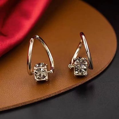 (DERNIER JOUR – SOLDES 80% 🔥) 👩‍⚕️🎉 CZTICLE® Lymphvity MagneTherapy Boucles d’Oreilles en Germanium  ✨ 1 utilisation par jour · Changements visibles en 7 jours