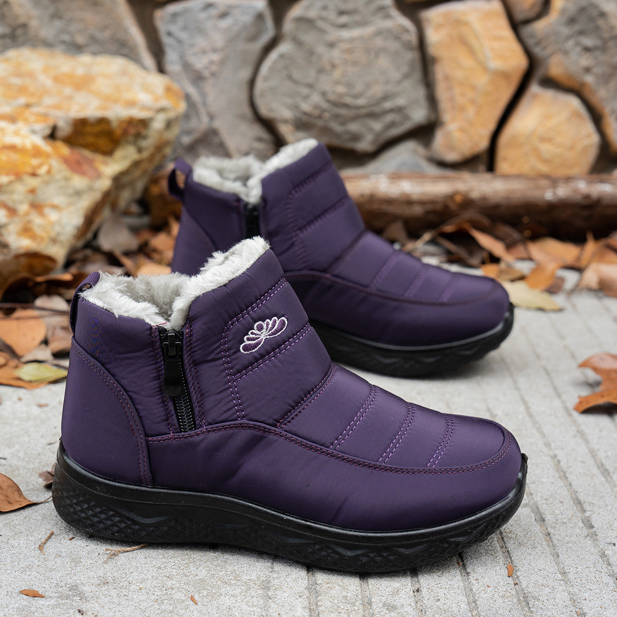 🔥LETZTER TAG: 80 % RABATT | Zeitlich begrenzte Aktion: Warme Damen‑Schneestiefel – wasserdicht mit Pelzfutter