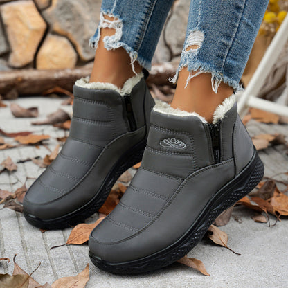 🔥LETZTER TAG: 80 % RABATT | Zeitlich begrenzte Aktion: Warme Damen‑Schneestiefel – wasserdicht mit Pelzfutter