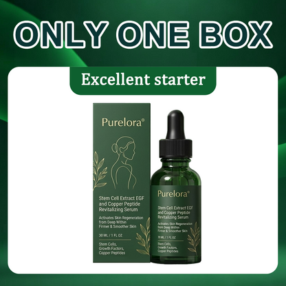 💖 Purelora® Sérum Activateur EGF & Peptides de Cuivre | Aide à stimuler le renouvellement cutané pour une peau plus ferme, plus lisse et visiblement rajeunie