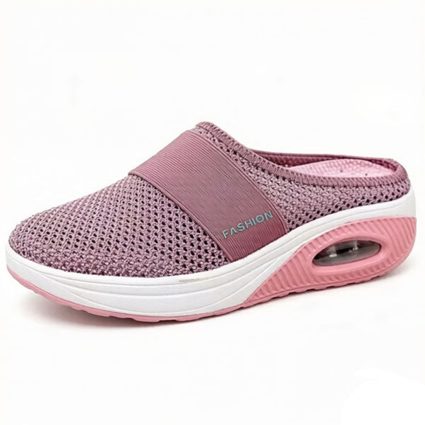 🔥 DERNIER JOUR – JUSQU’À -80 % ✨ BQODQO® Chaussures de Marche Orthopédiques à Enfilage Facile avec Coussin d’Air – Soutien de la Voûte Plantaire pour Femmes