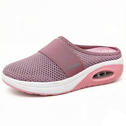 🔥 DERNIER JOUR – JUSQU’À -80 % ✨ BQODQO® Chaussures de Marche Orthopédiques à Enfilage Facile avec Coussin d’Air – Soutien de la Voûte Plantaire pour Femmes