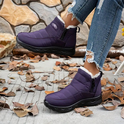 🔥LETZTER TAG: 80 % RABATT | Zeitlich begrenzte Aktion: Warme Damen‑Schneestiefel – wasserdicht mit Pelzfutter
